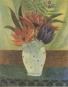Henri Rousseau Lotus Flowers oil painting reproduction